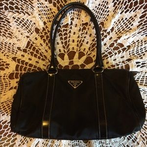 Black Nylon Prada Handbag